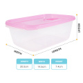 Low price fresh keeper kitchenware plastic container food with good material